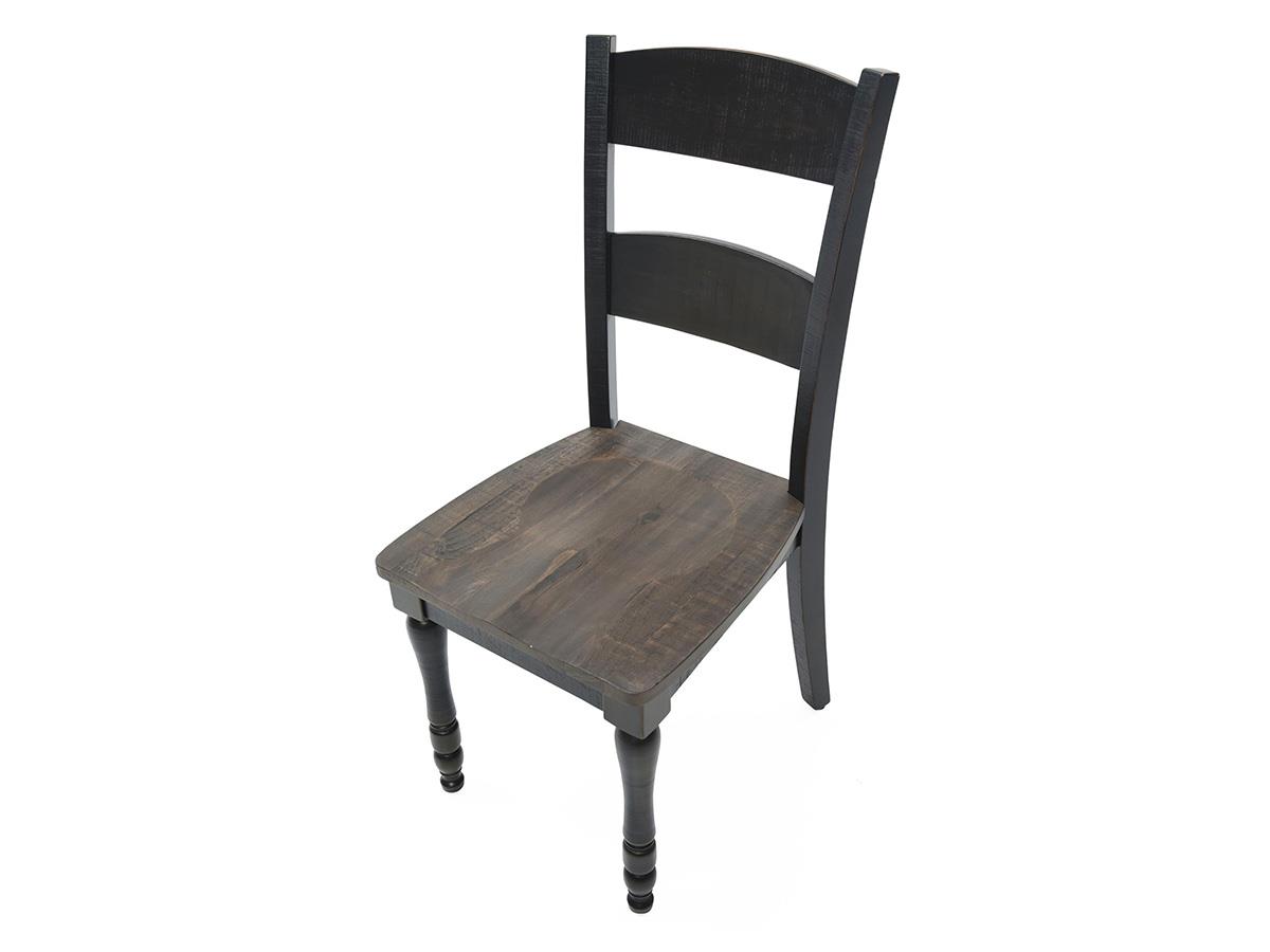 Madison County Ladderback Dining Chair, Brown